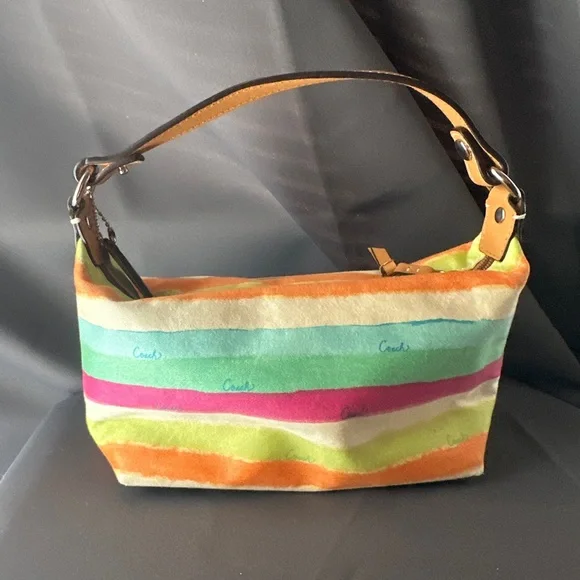 Coach Hampton Watercolor Shoulder Purse - mini - Picture 2 of 5